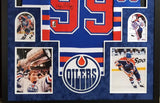 Wayne Gretzky Edmonton Oilers Autograph Signed Custom Framed Jersey