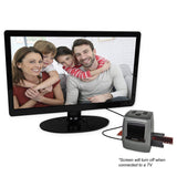 Magnasonic All-in-One High Resolution 22MP Film Scanner, Converts 35mm/126KPK/110/Super 8 Films, Slides, Negatives into Digital Photos