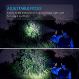 Anker Rechargeable Bolder LC90 LED Flashlight, Pocket-Sized Torch with Super Bright 900 Lumens CREE LED, IP65 Water-Resistant, Zoomable
