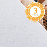 Linenspa 2 Inch Gel Infused Memory Foam Mattress Topper, Twin, Twin
