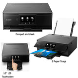 Canon Wireless Pixma TS9120 Inkjet All-in-one Printer with Scanner, Copier, Mobile Printing, Airprint and Google Cloud + Bonus Set of Ink