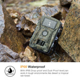 APEMAN Trail Camera 12MP 1080P 2.4" LCD Game&Hunting Camera with 940nm Upgrading IR LEDs Night Vision upto 65ft/20m IP66 Spray Water Protected Design