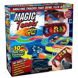 Ontel Magic Tracks RC with Remote Control Turbo Race Cars and 10 ft of Flexible, Bendable Glow in the Dark Racetrack, As Seen on TV