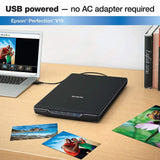 Epson Perfection V19 Color Photo & Document Scanner with scan-to-cloud & 4800 dpi optical resolution