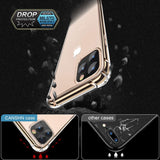 iPhone 11 Pro Max Case, CANSHN Clear Protective Heavy Duty Case with Soft TPU Bumper [Slim Thin] Case