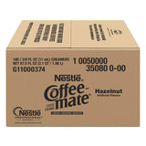 NESTLE COFFEE-MATE Coffee Creamer, Hazelnut, liquid creamer singles, 180 Count (Pack of 1)