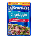 StarKist Chunk Light Tuna in Sunflower Oil - 2.6 oz Pouch (Pack of 24)