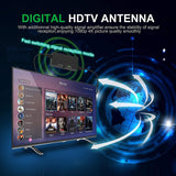 Updated 2019 Version Professional Carbon Fibre 65-120 Miles TV Antenna, Indoor TV Digital HD Antenna 4K HD