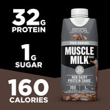 Muscle Milk Pro Series Protein Shake, Knockout Chocolate, 32g Protein, 11 Fl Oz, 12 Count