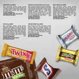 MARS Chocolate Favorites Halloween Candy Bars Variety Mix Bag (TWIX, MILKY WAY, SNICKERS, 3 MUSKETEERS, M&M'S Brands)