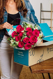 Benchmark Bouquets Signature Roses and Alstroemeria, No Vase (Fresh Cut Flowers)