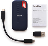 SanDisk 500GB Extreme Portable External SSD - Up to 550MB/s - USB-C, USB 3.1 - SDSSDE60-500G-G25