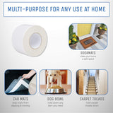 Sugarman Creations Strongest Double Sided Carpet Tape-[2-Inch-by-40-Yard,120 feet!-2X More!]- 5 Stars Professional Grade,Industrial Strength