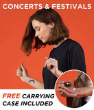 Vibes High Fidelity Concert Earplugs - Hearing Protection Ear Plugs Noise Reduction for Concerts, Sensory Disorders (Tinnitus Relief & Autism)