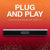 Seagate Backup Plus Slim 2TB External Hard Drive Portable HDD (STDR2000101)