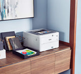 Brother HL-L3210CW Compact Digital Color Printer Providing Laser Printer Quality Results with Wireless, Amazon Dash Replenishment Enabled, White