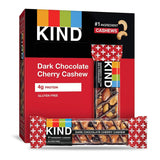KIND Bars, Dark Chocolate Cherry Cashew + Antioxidants, Gluten Free, 1.4oz, 12 Count