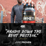 OPTIMUM NUTRITION GOLD STANDARD 100% Whey Protein Powder, Vanilla Ice Cream, 5 Pound