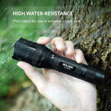 Anker Rechargeable Bolder LC90 LED Flashlight, Pocket-Sized Torch with Super Bright 900 Lumens CREE LED, IP65 Water-Resistant, Zoomable