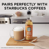Starbucks Naturally Flavored Coffee Syrup Variety Pack, 2 Vanilla, 1 Hazelnut, 1 Caramel (4 Bottles Total)