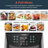 COSORI Air Fryer, MAX XL 5.8-Quart,1700-Watt Electric Hot Air Fryers Oven & Oilless Cooker LED Digital Touchscreen w/ 11 Presets(100 Recipe)