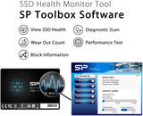 Silicon Power 1TB SSD 3D NAND A55 SLC Cache Performance Boost SATA III 2.5" 7mm (0.28") Internal Solid State Drive (SP001TBSS3A55S25)