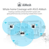 Asus RT-AX88U AX6000 Dual-Band WiFi Router, Aiprotection Lifetime Security