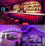 Minger LED Strip Lights Kit, Waterproof 32.8ft 5050 RGB 300led Strips Lighting Flexible Color Changing