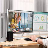 HP Pavilion 27-inch FHD IPS Monitor with LED Backlight (27xw, Snow White and Natural Silver)