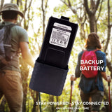 BaoFeng, BTECH BL-5L 3800mAh Li-ion Battery Pack, High Capacity Extended Battery for UV-5X3, BF-F8HP