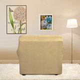 Easy-Going Stretch Sofa Slipcover 1-PieceSofa Cover Furniture Protector Couch Soft (Chair,Beige)