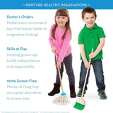 Melissa & Doug, Let’s Play House! Dust! Sweep! Mop! Pretend Play Set