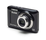 Kodak PIXPRO Friendly Zoom FZ53-BK 16MP Digital Camera with 5X Optical Zoom and 2.7" LCD Screen (Black)