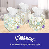 Kleenex Expressions Ultra Soft Facial Tissues, 18 Cube Boxes, 65 Tissues per Box (1,170 Tissues Total)