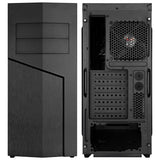Rosewill TYRFING ATX Mid Tower Gaming PC Computer Case with 2 Pre-Installed 120mm Fans,400mm Graphics Card and 360mmAIO Liquid Cooler Support,HDD/SSD