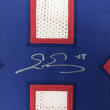 Autographed/Signed Evan Engram New York Color Rush Football Jersey JSA COA