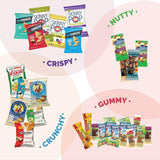 Snack Box Gluten Free Healthy Snacks Care Package (34 Count) for College Students, Exams, Father's Day, Military, Finals, Office and Gift Ideas.