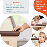 Roving Cove | Baby Proofing Edge & Corner Guards | Safe Edge & Corner Cushion | Child Safety Furniture Bumper | 20.4 ft [18 ft Edge + 8 Corners]