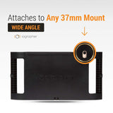 Wide Angle Lens 37mm Attaches to Any iOgrapher Filmmaking Case or 37mm Mount for High Definition Video Recording - Includes Macro Lens