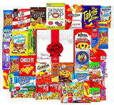 Ultimate Sampler Care Package (40 Count) - Assortments of Snacks, Chips, Cookies, Bars, Candies, Nuts for Office, Meetings, Schools,Friends