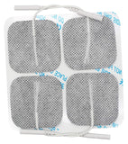 TENS Unit Pads Electrodes 2x2 40 Pcs Replacement Reusable Premium Pads Electrode Patches for Electrotherapy - Non Irritating Design