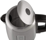 AmazonBasics Stainless Steel Portable Electric Hot Water Kettle - 1 Liter, Silver