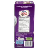 NESTLE COFFEE-MATE Coffee Creamer, Italian Sweet Creme, liquid creamer singles, 50 Count (Pack of 4)