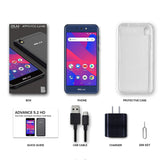 BLU Advance 5.2 HD - GSM Unlocked Smartphone, 16GB+1GB RAM -Blue