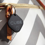 Cube Key Finder Smart Tracker Bluetooth Tracker for Dogs, Kids, Cats, Luggage, with app for Phone, Replaceable Battery Waterproof Tracking Device