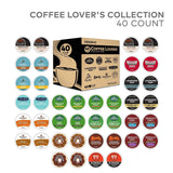 Green Mountain Coffee Keurig Coffee Lover's Variety Pack Single-Serve K-Cup Sampler, 40 Count