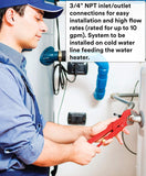 3M Aqua-Pure Whole House Scale Inhibition Inline Water System AP430SS, Helps Prevent Scale Build Up On Hot Water Heaters and Boilers
