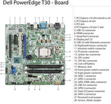 Dell PowerEdge T30 Tower Server - Intel Xeon E3-1225 v5