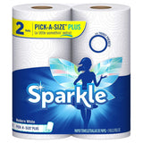 Sparkle Paper Towels, 24 Rolls = 47 Regular Rolls, Longer Lasting Rolls, Pick-A-Size Plus Sheets, 24 Count (Pack of 1)