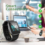 Updated 2019 Version Smart Watch for Android iOS Phone, Activity Fitness Tracker Watches Health Exercise Smartwatch with Heart Rate, Sleep Monitor
